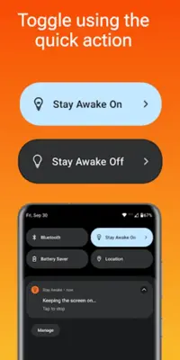 Stay Awake - Keep Screen On android App screenshot 0